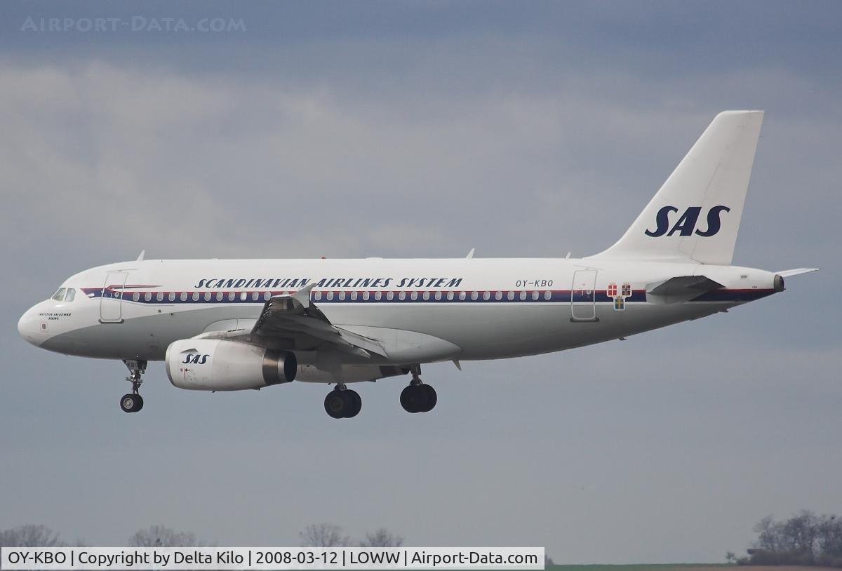 OY-KBO, 2006 Airbus A319-131 C/N 2850, SAS  Retro Jet