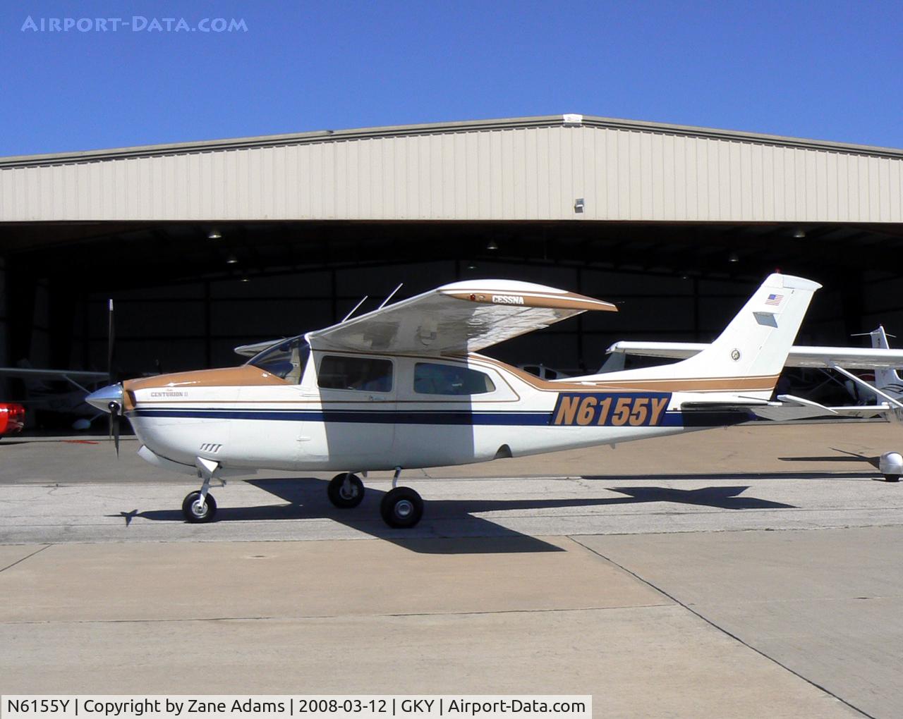 N6155Y, 1981 Cessna T210N Turbo Centurion C/N 21064271, At Arlington Municipal