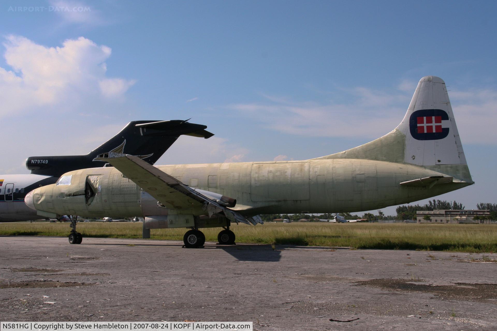 N581HG, 1952 Convair 340 C/N 19, CV-340 converted to CV-580 - Trans Air Link