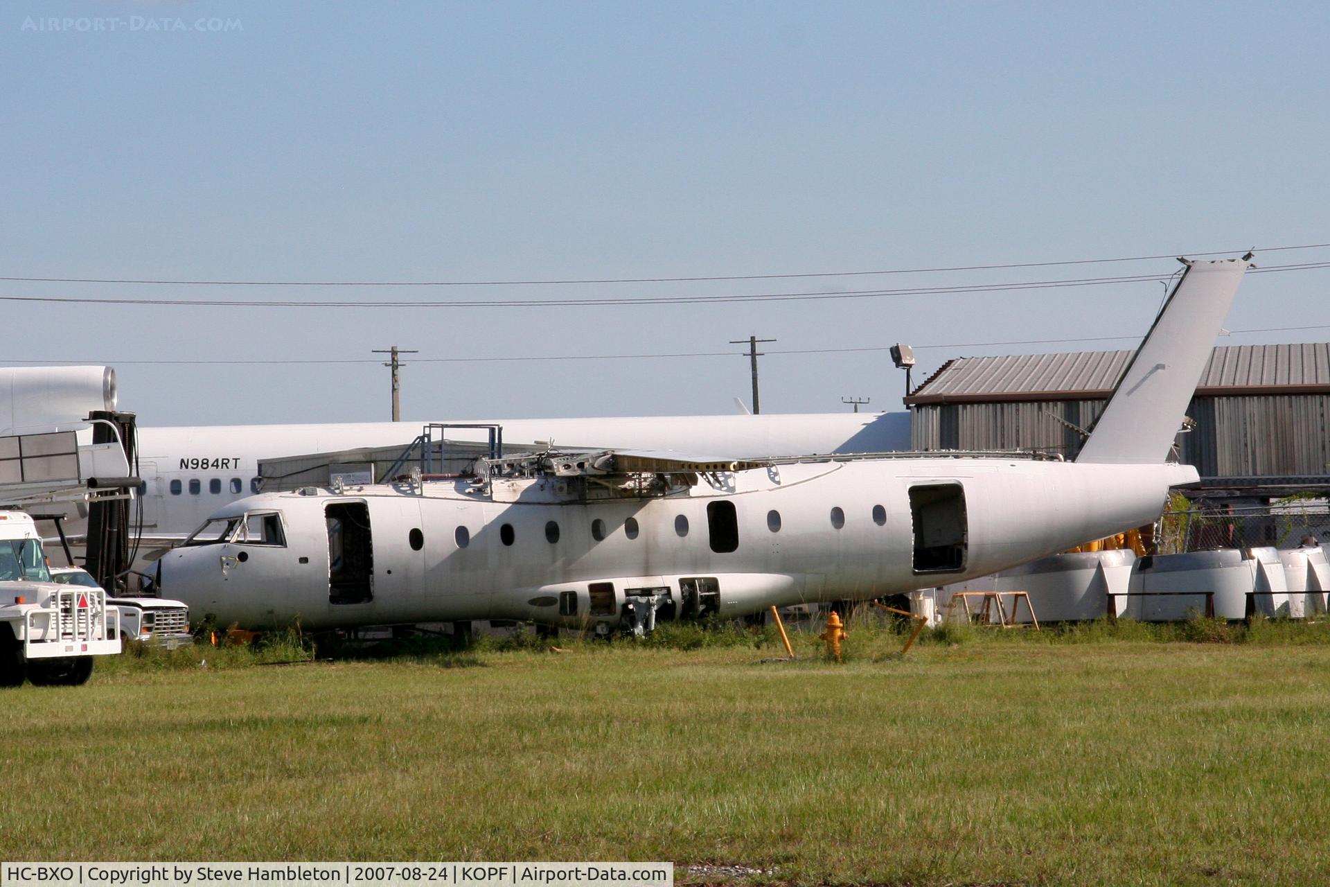 HC-BXO, 1997 Dornier 328-120 C/N 3076, I'm 99% certain that this HC-BXO but please correct me if I'm wrong