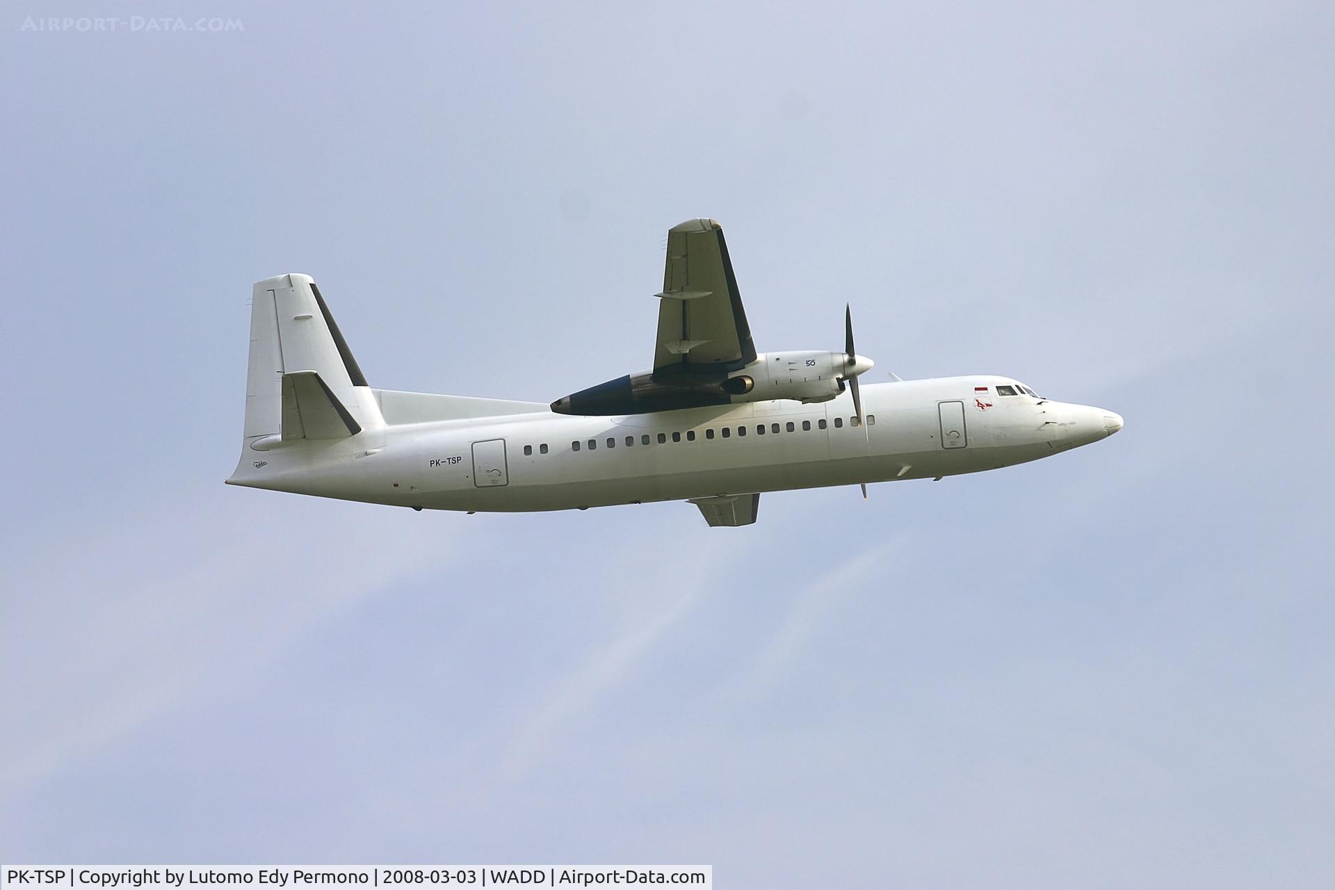 PK-TSP, 1996 Fokker F-27-500 Friendship C/N 20316, Merpati Nusantara