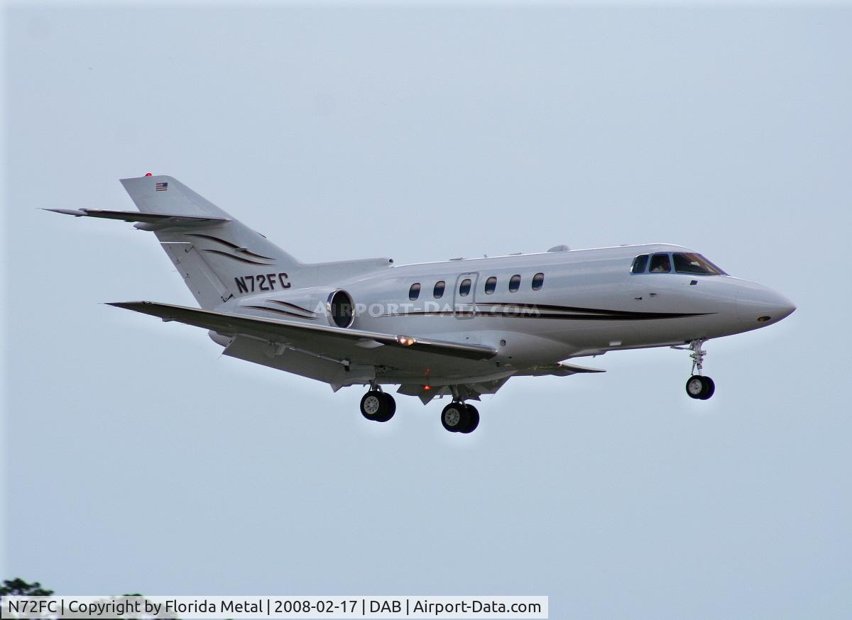 N72FC, 2001 Raytheon HAWKER 800XP C/N 258519, HS800XP