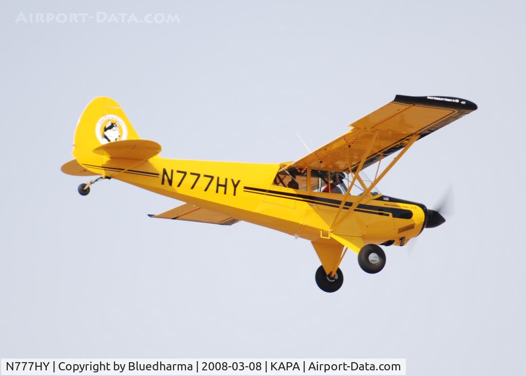 N777HY, 2007 Aviat A-1B Husky C/N 2387, Huskie on Final approach to 35R.