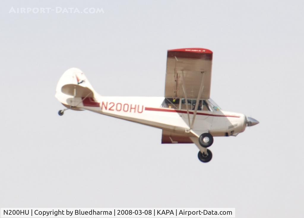 N200HU, 1992 Aviat A-1 Husky C/N 1203, Huskie on approach to 35R.