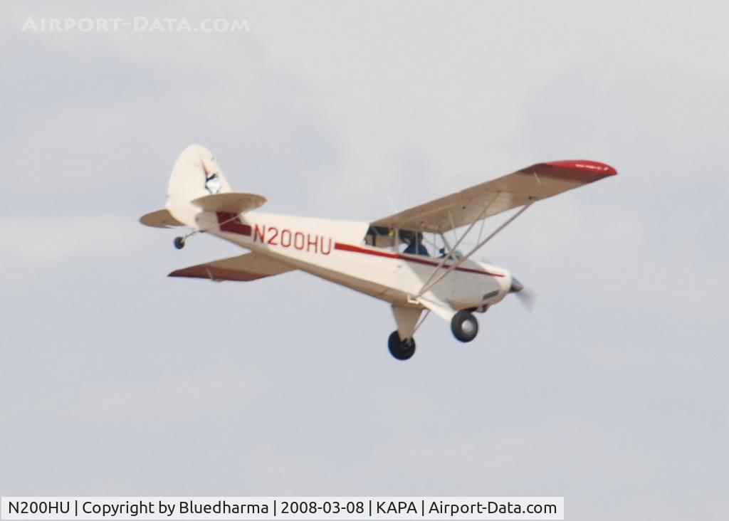 N200HU, 1992 Aviat A-1 Husky C/N 1203, Huskie on approach to 35R.