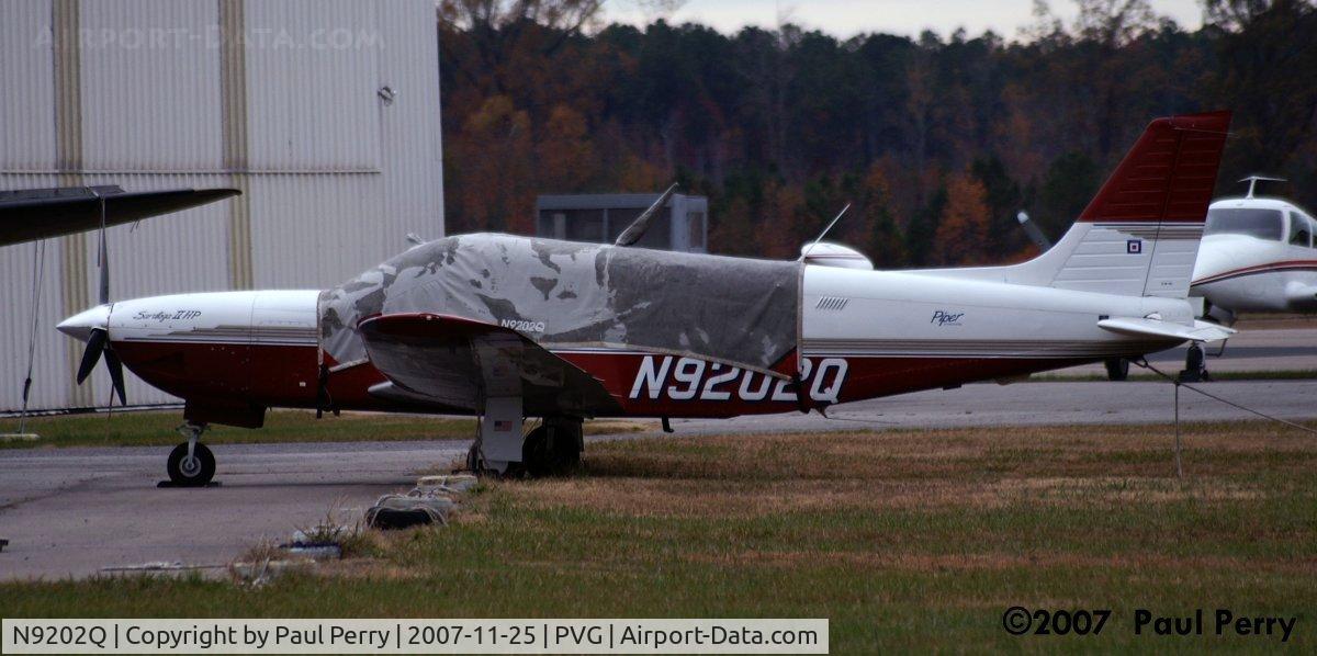 N9202Q, 1993 Piper PA-32R-301 Saratoga C/N 3213052, Profile on the Aerodyne Ramp