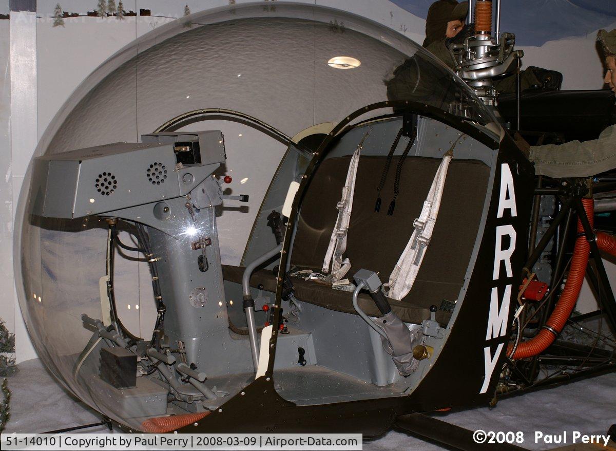 51-14010, Bell OH-13E Sioux C/N 775, The fishbowl