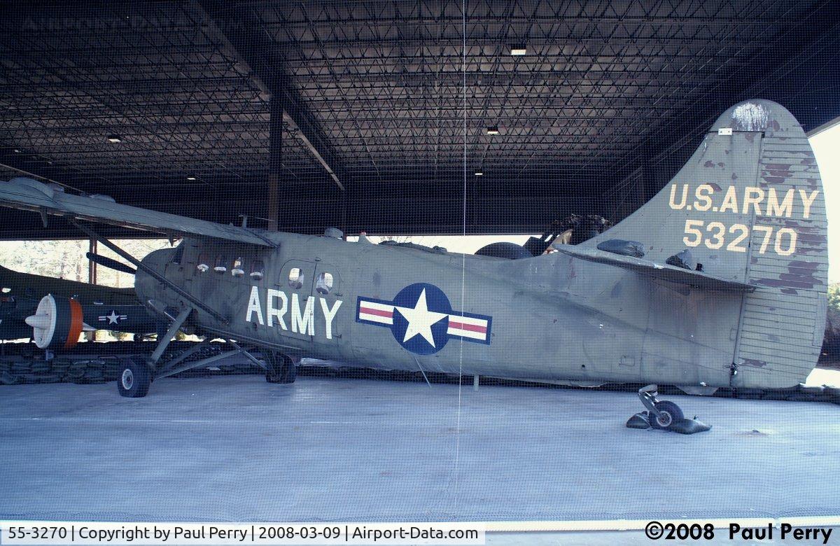 55-3270, 1955 De Havilland Canada U-1A Otter C/N 116, Looking in at the Otter