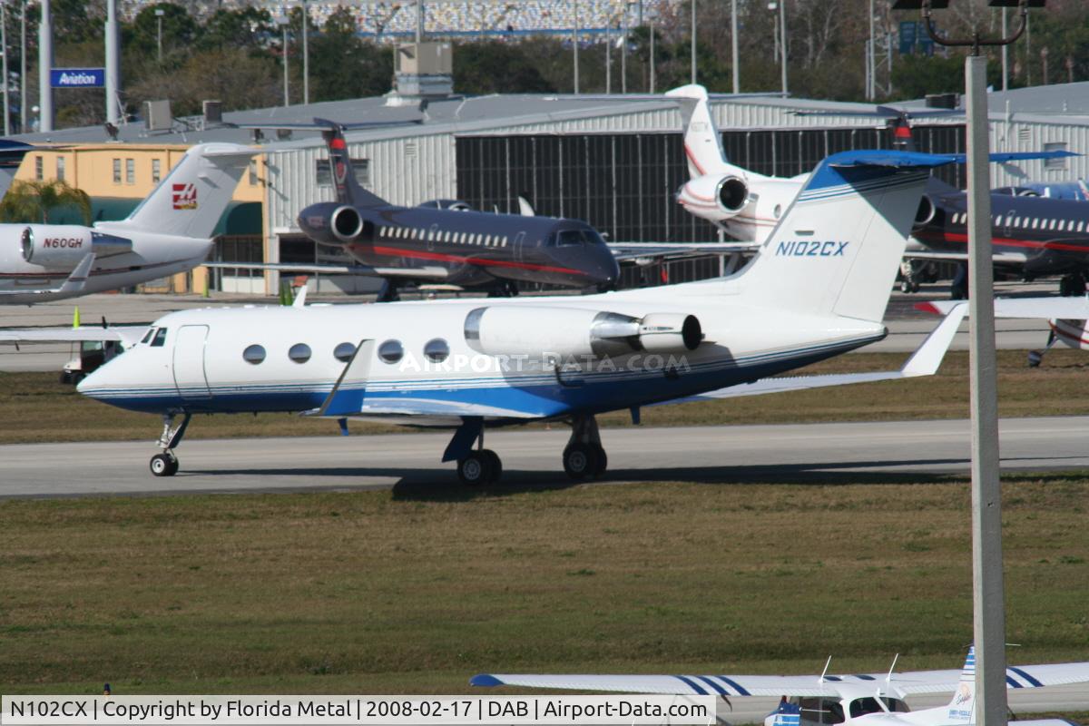 N102CX, 1971 Grumman G-1159 Gulfstream II C/N 102, Gulfstream II belonging to Clorox
