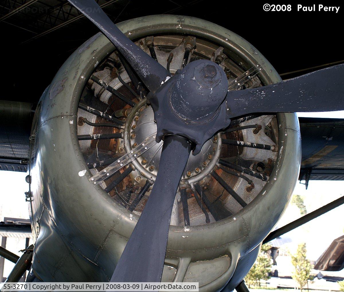 55-3270, 1955 De Havilland Canada U-1A Otter C/N 116, The R-1340, now dry and encased by a plastic sheild