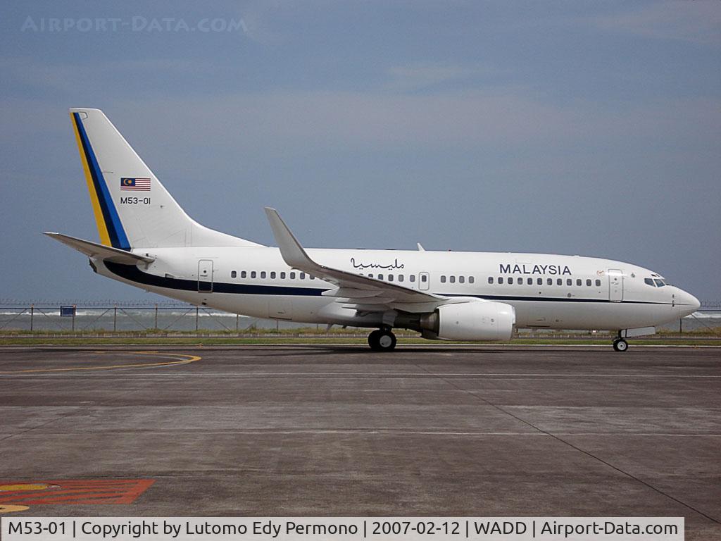 M53-01, 1999 Boeing 737-7H6 C/N 29274, Malaysia AF