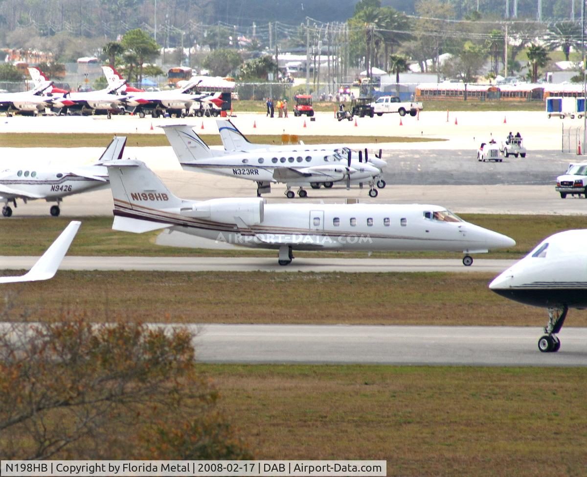 N198HB, 2000 Learjet Inc 60 C/N 198, Lear 60