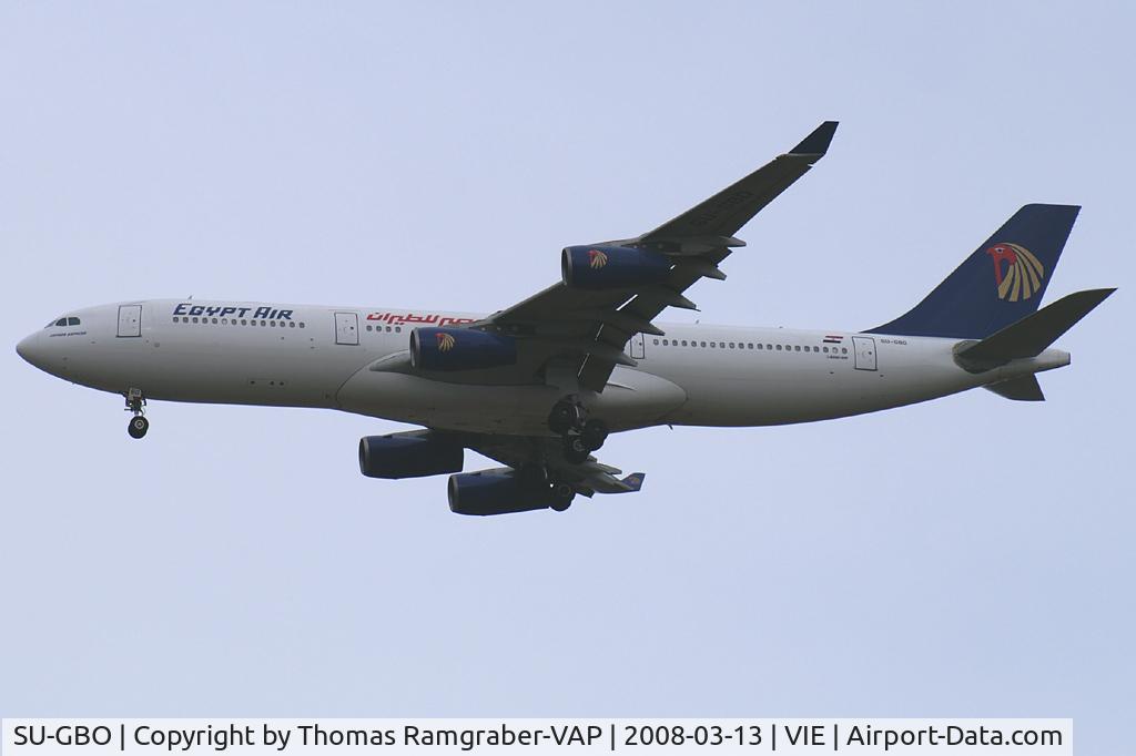 SU-GBO, 1997 Airbus A340-212 C/N 178, Egypt Air Airbus A340-200