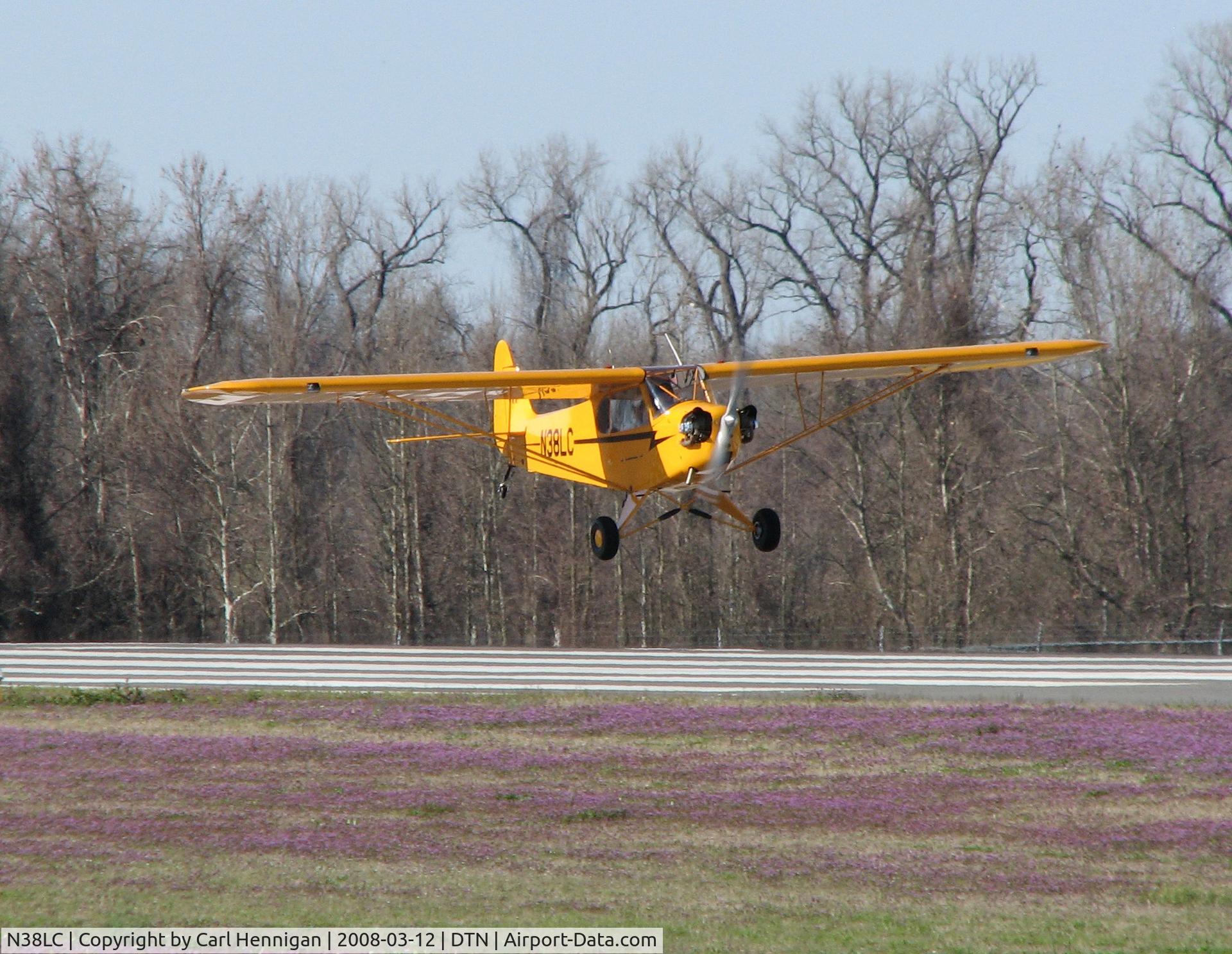 N38LC, 2008 American Legend AL3 C/N AL-1118, Landing runway 14