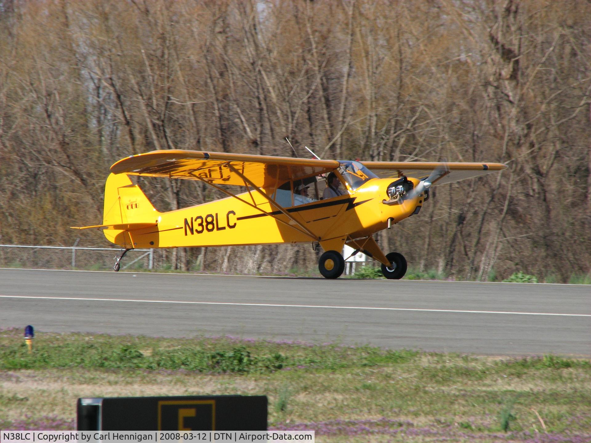 N38LC, 2008 American Legend AL3 C/N AL-1118, Landing runway 14