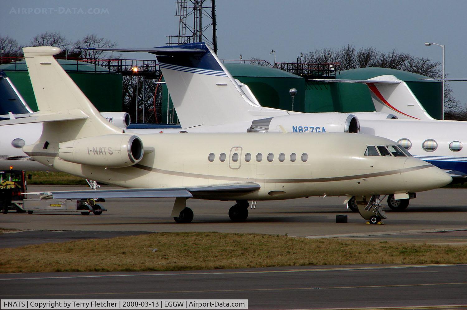I-NATS, 2003 Dassault 2000EX C/N 11, Italian Falcon 2000EX at Luton
