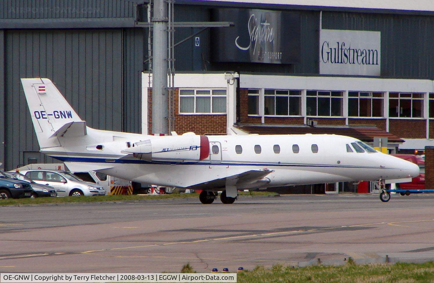 OE-GNW, 2003 Cessna 560XL Citation Excel C/N 560-5339, Austrian Citation Excel at Luton