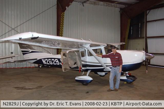 N2829J, 2008 Cessna T206H Turbo Stationair C/N T20608801, Chief Pilot Steve Evans and his six-seat magic carpet