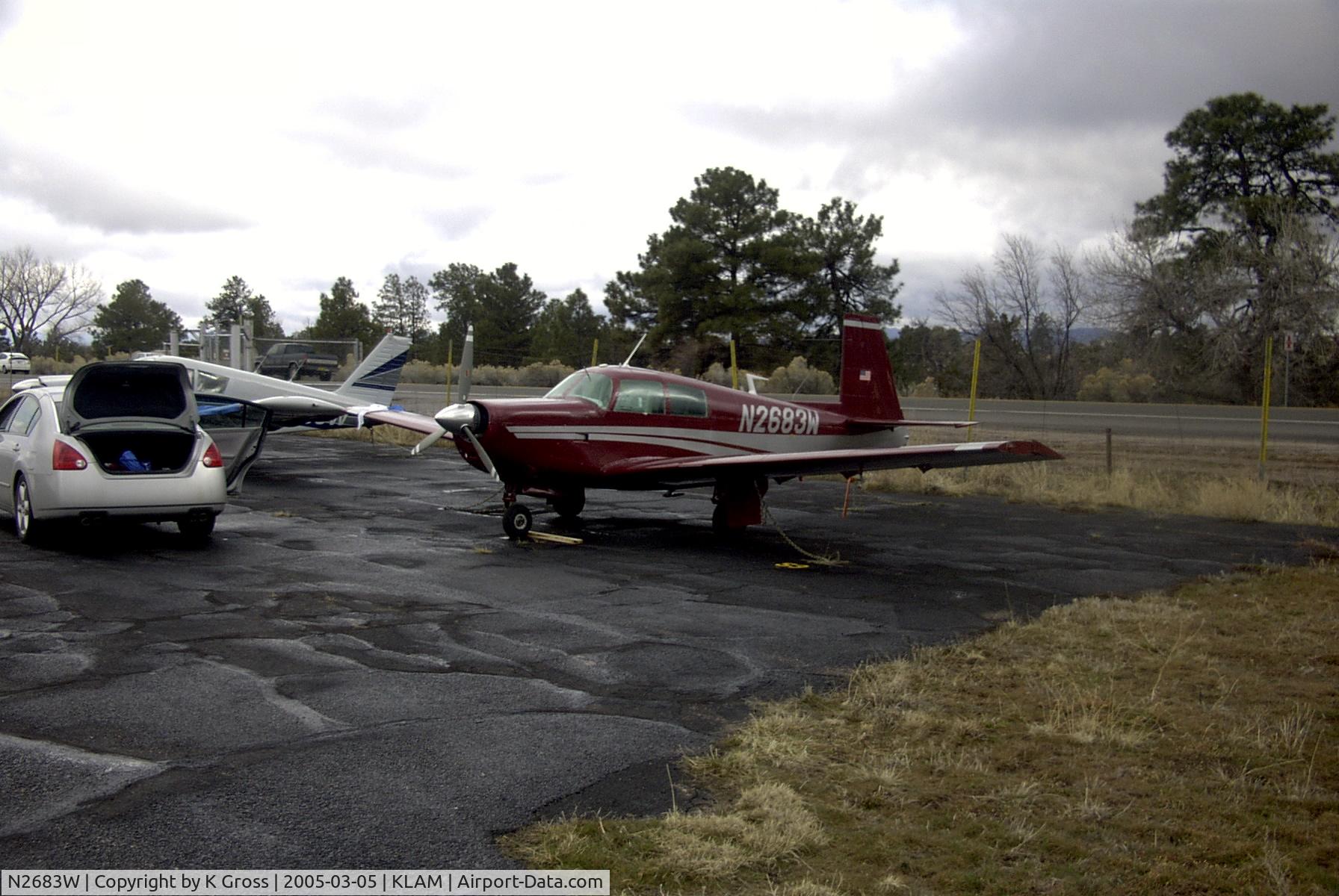N2683W, 1966 Mooney M20E C/N 1002, N2683W at KLAM