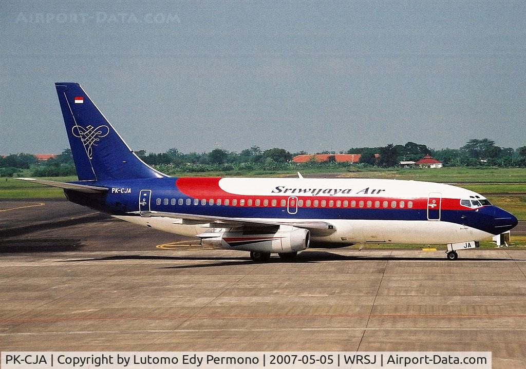 PK-CJA, 1980 Boeing 737-284 C/N 22301, Sriwijaya
