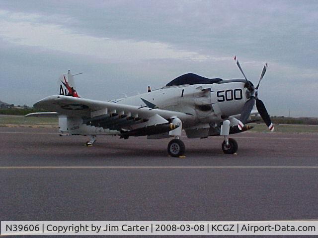 N39606, 1955 Douglas AD-6 Skyraider C/N 10838, Skyraider Bob - Cactus Fly-in