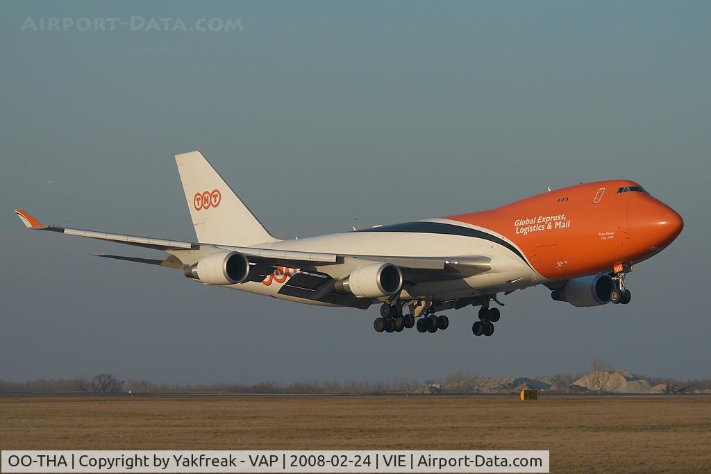 OO-THA, 2006 Boeing 747-4HAF/ER/SCD C/N 35232, TNT Boeing 747-400