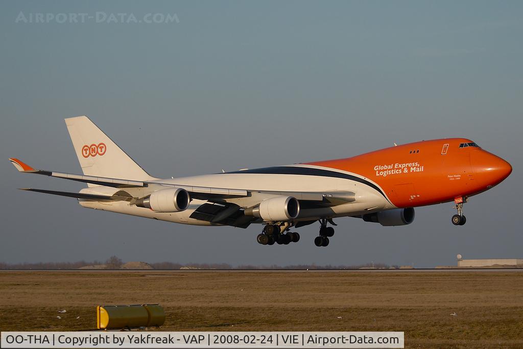 OO-THA, 2006 Boeing 747-4HAF/ER/SCD C/N 35232, TNT Boeing 747-400