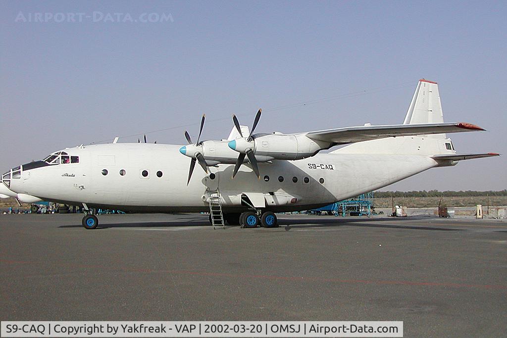 S9-CAQ, Antonov An-12BP C/N 03341408, Antonov 12