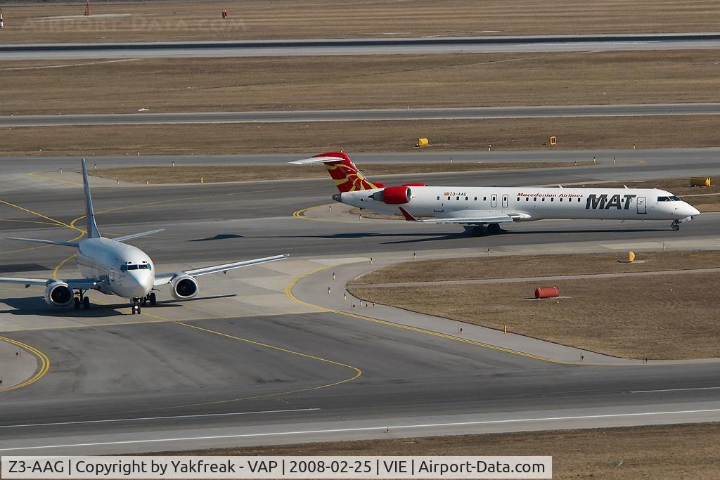 Z3-AAG, 2001 Bombardier CRJ-900LR (CL-600-2D24) C/N 15001, Macedonian Airlines Regionaljet 900