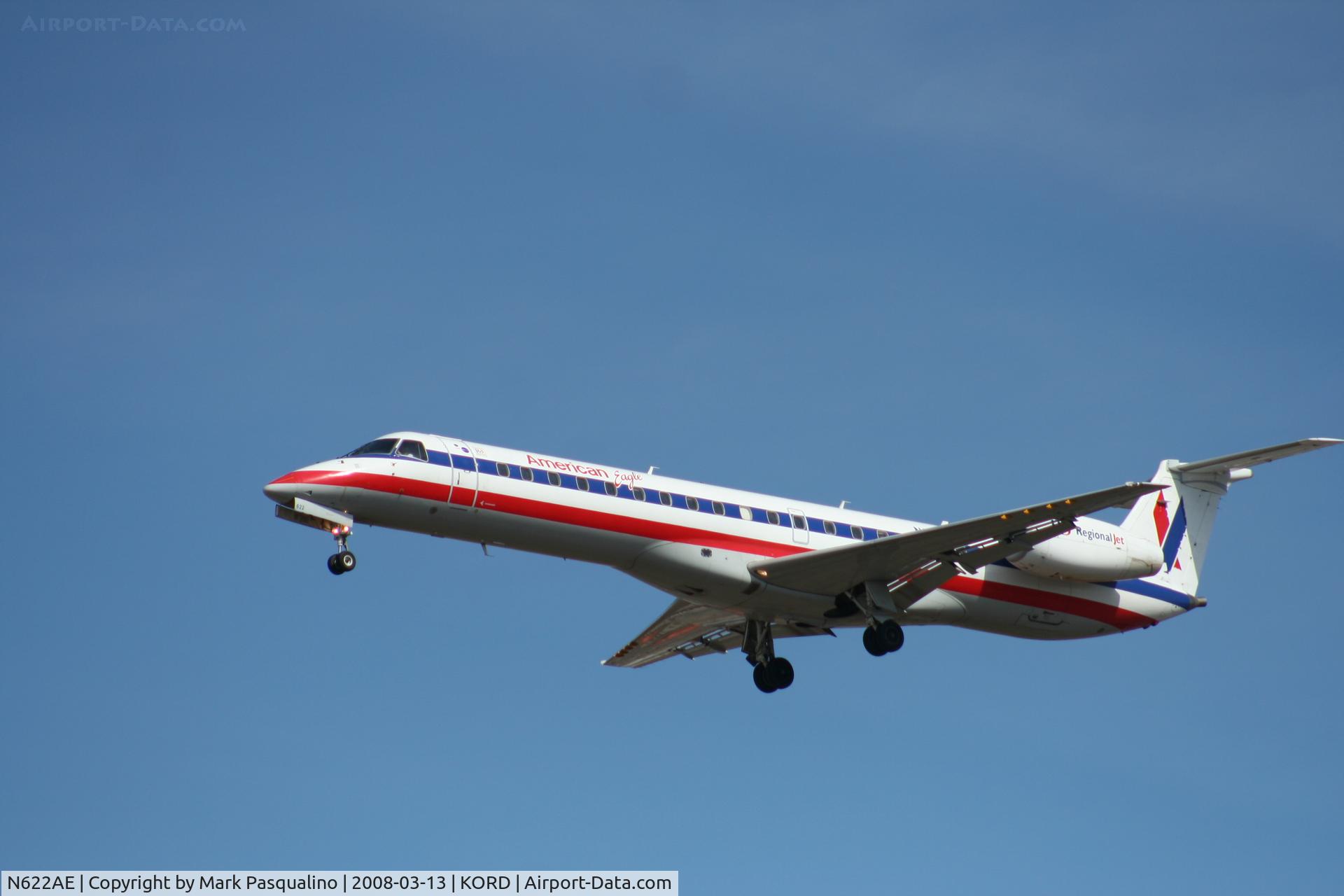 N622AE, 1999 Embraer ERJ-145LR (EMB-145LR) C/N 145108, EMB-145LR