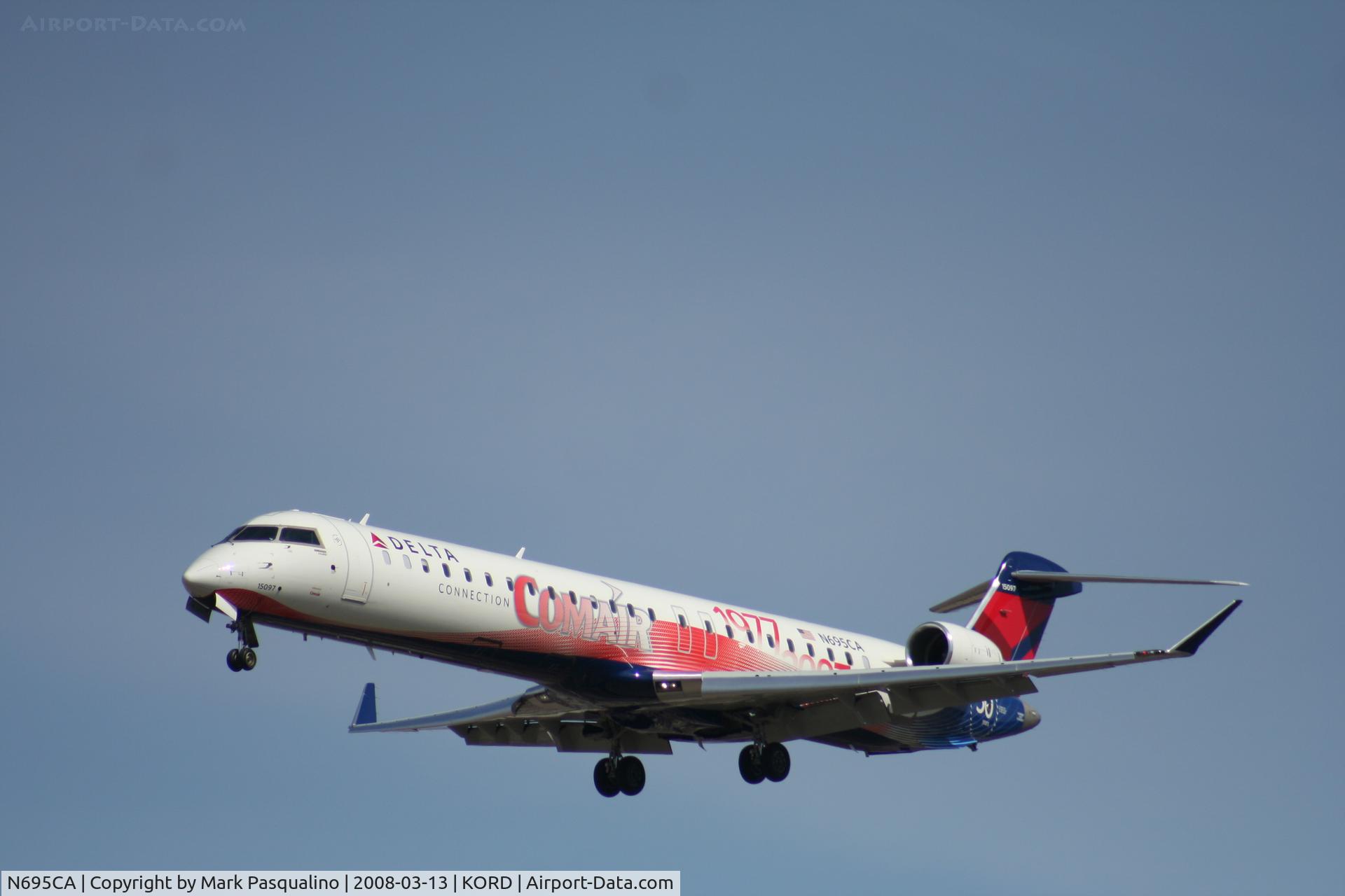 N695CA, 2006 Bombardier CRJ-900ER (CL-600-2D24) C/N 15097, CL600-2D24
