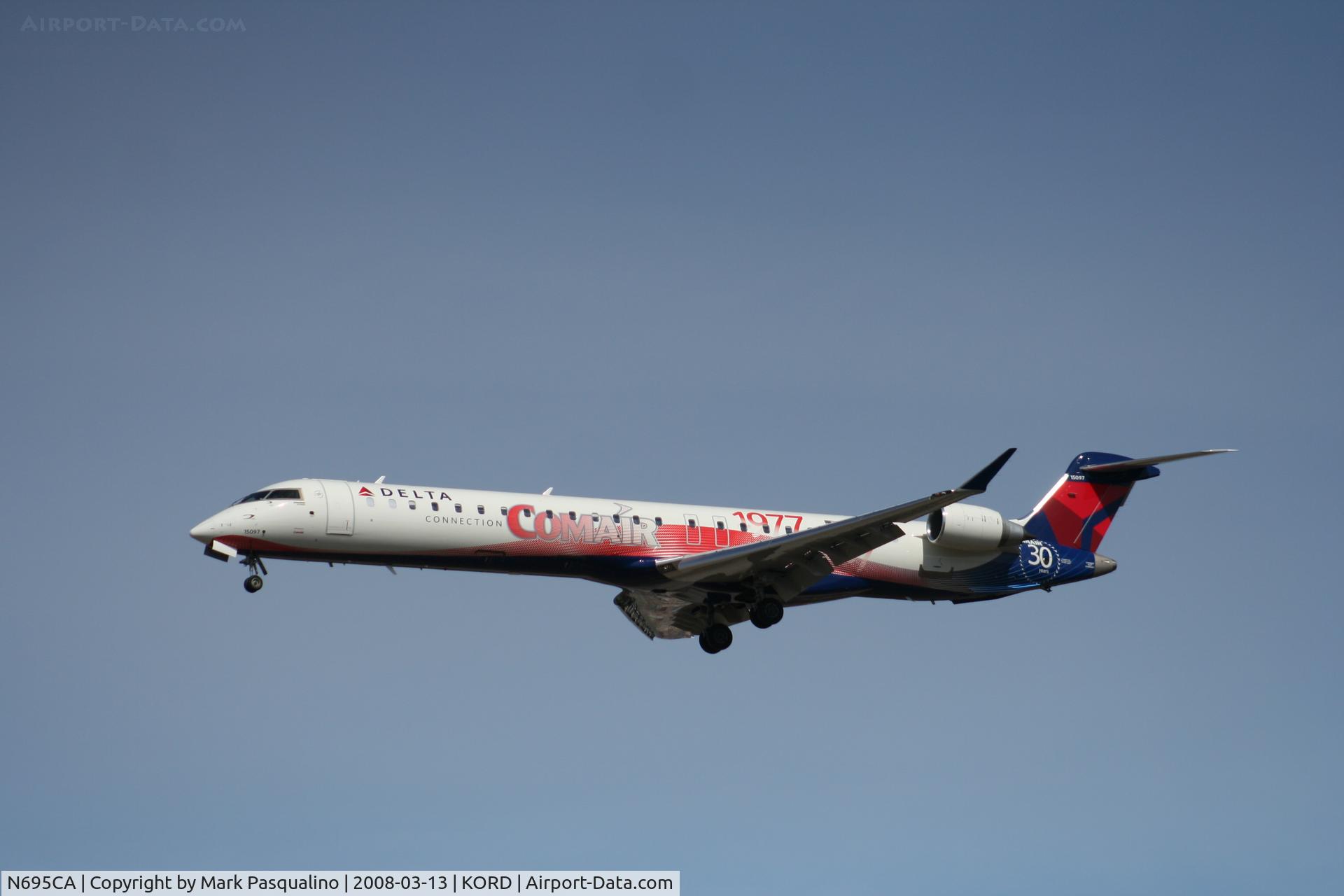 N695CA, 2006 Bombardier CRJ-900ER (CL-600-2D24) C/N 15097, CL600-2D24