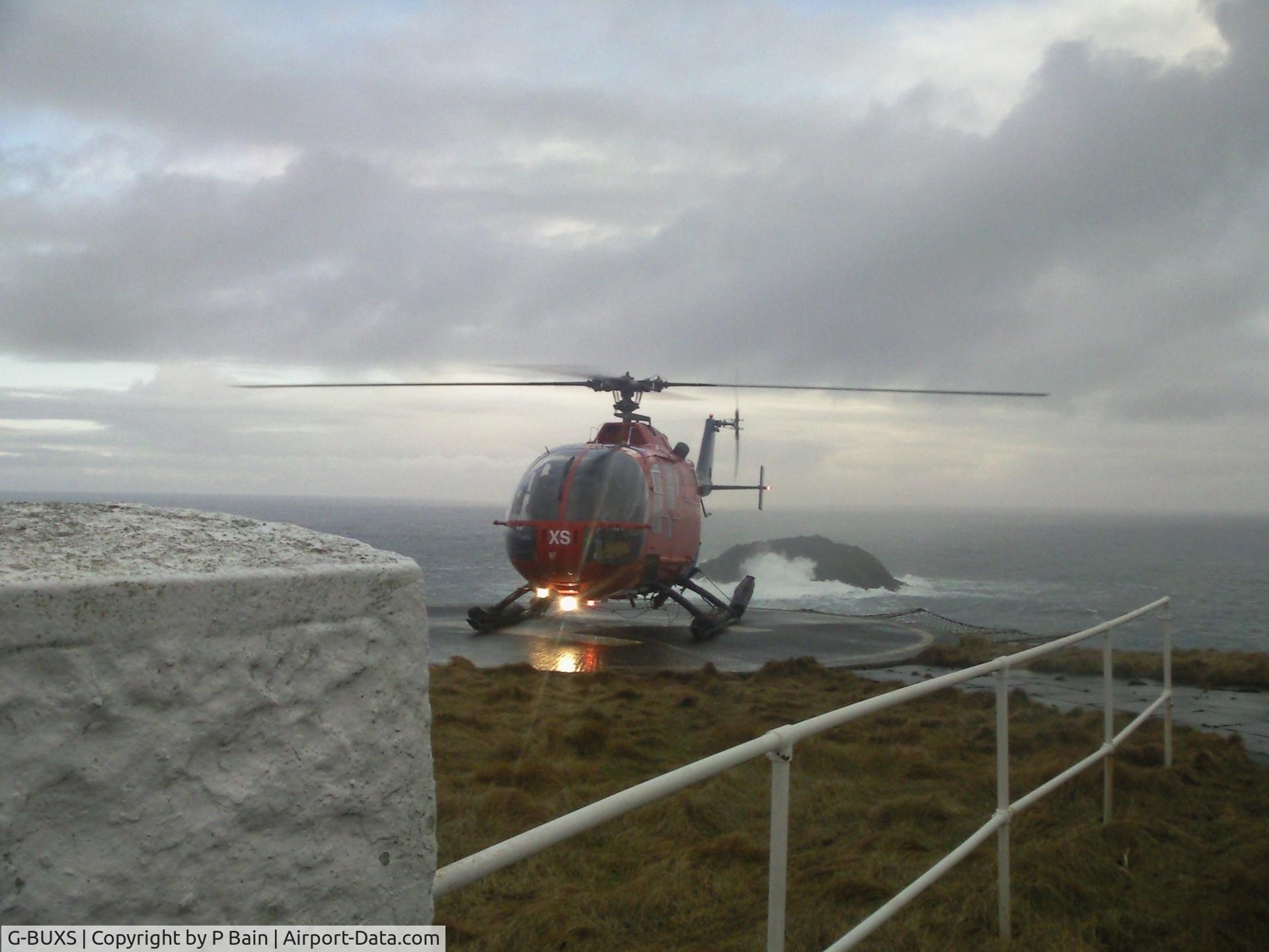 G-BUXS, 1993 MBB Bo.105DBS-4 C/N S.41/913, XS used by Northern Lighthouse Board, Scotland