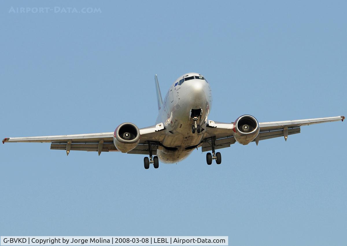 G-BVKD, 1992 Boeing 737-59D C/N 26421, 