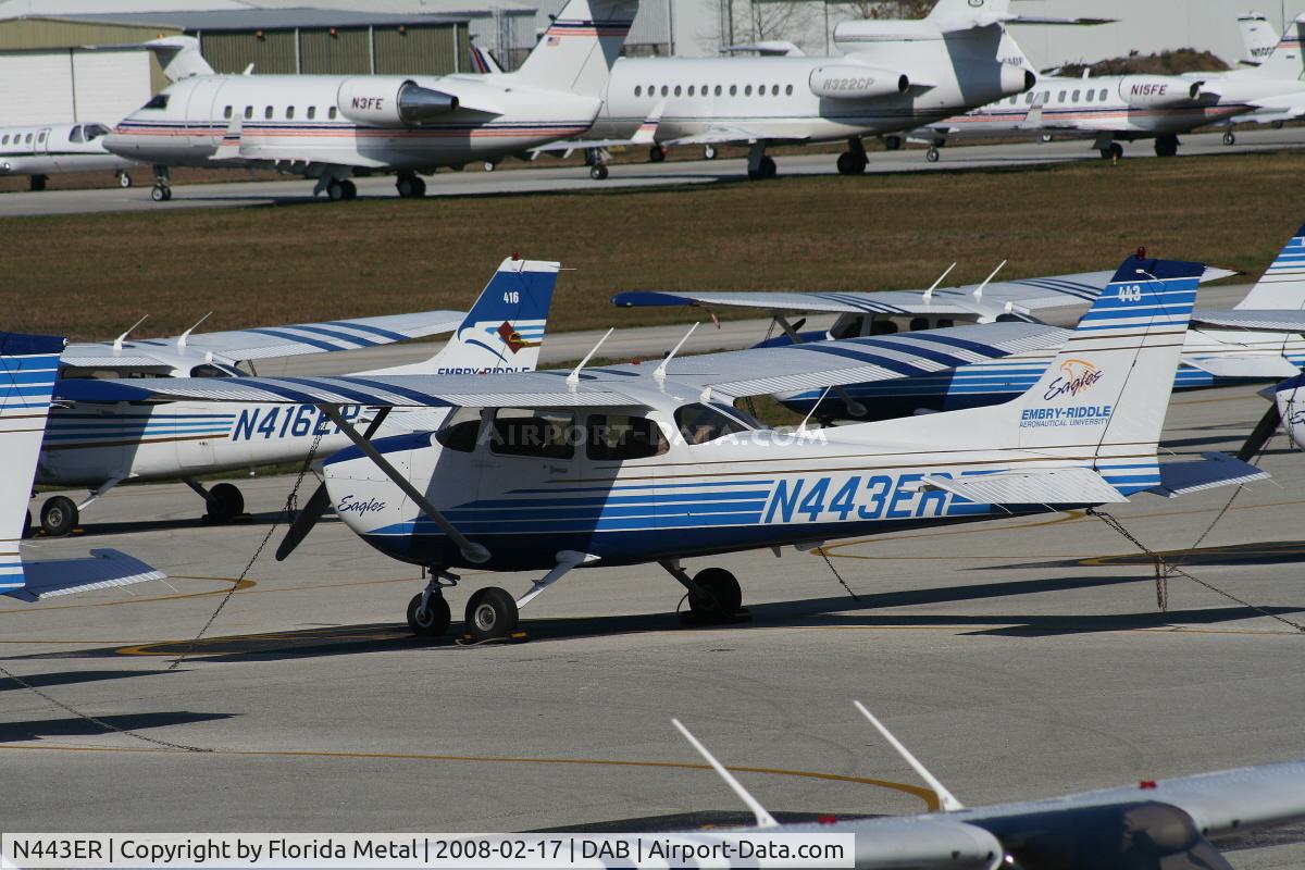 N443ER, 2007 Cessna 172S C/N 172S10498, Embry Riddle C172