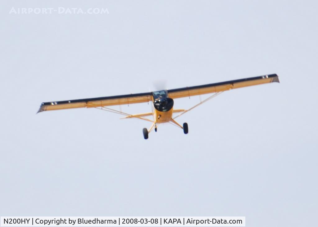 N200HY, 2005 Aviat A-1B Husky C/N 2308, Huskie approach to 17L.