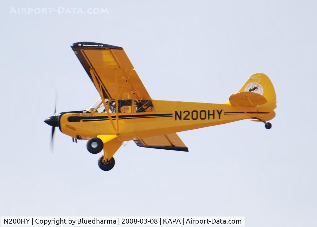 N200HY, 2005 Aviat A-1B Husky C/N 2308, Huskie approach to 17L.