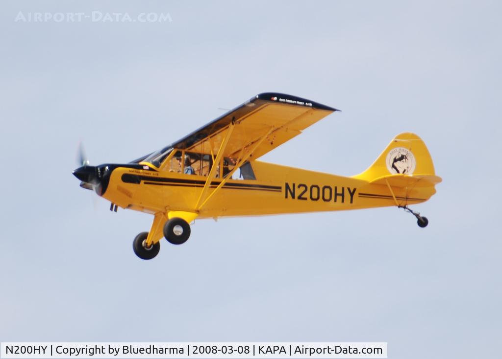 N200HY, 2005 Aviat A-1B Husky C/N 2308, Huskie approach to 17L.