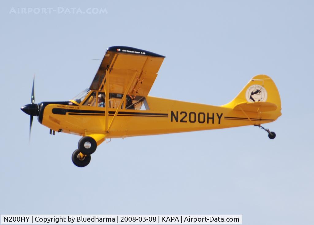 N200HY, 2005 Aviat A-1B Husky C/N 2308, Huskie approach to 17L.