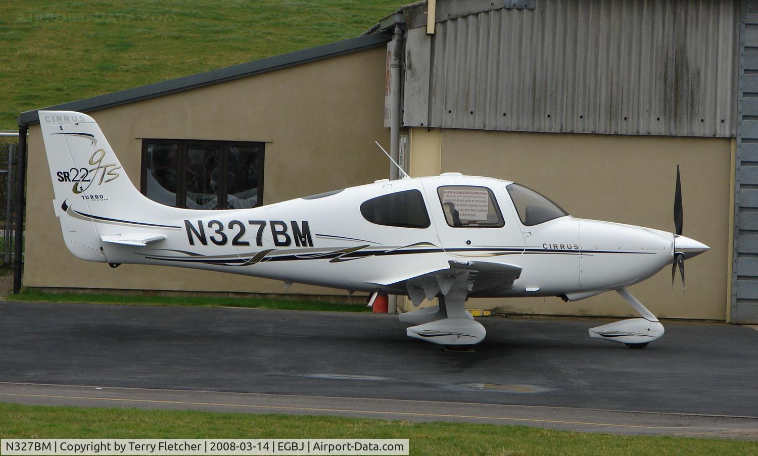 N327BM, 2007 Cirrus SR22 GTS C/N 2355, Cirrus SR22 at Gloucestershire Airport