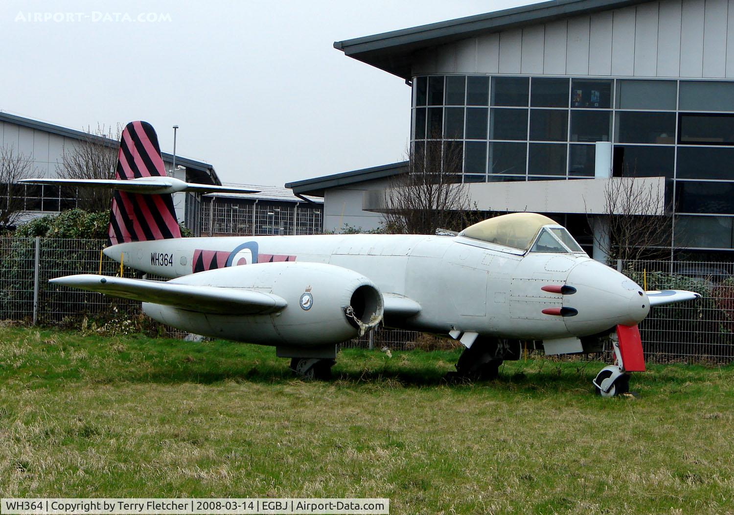 WH364, Gloster Meteor F.8 C/N Not found WH364, Stored at the western side of Gloucestershire Airport
