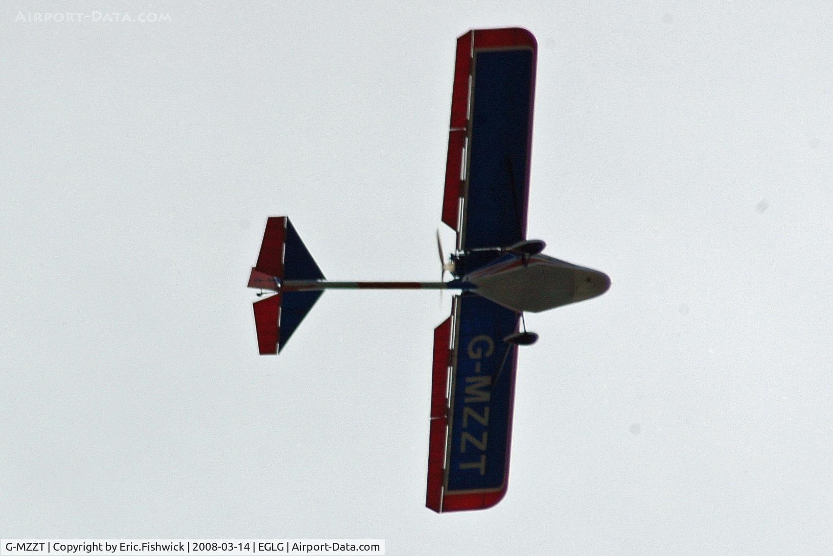 G-MZZT, 1999 Kolb Twinstar Mk III C/N PFA 205-12596, 4. G-MZZT over Stanborough Lakes