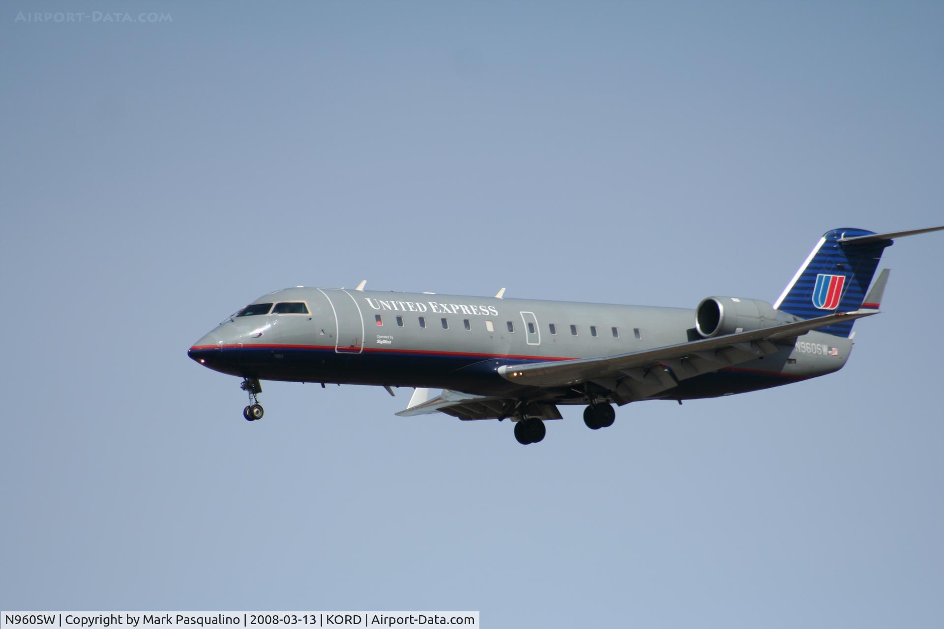 N960SW, 2003 Bombardier CRJ-200ER (CL-600-2B19) C/N 7853, CL-600-2B19