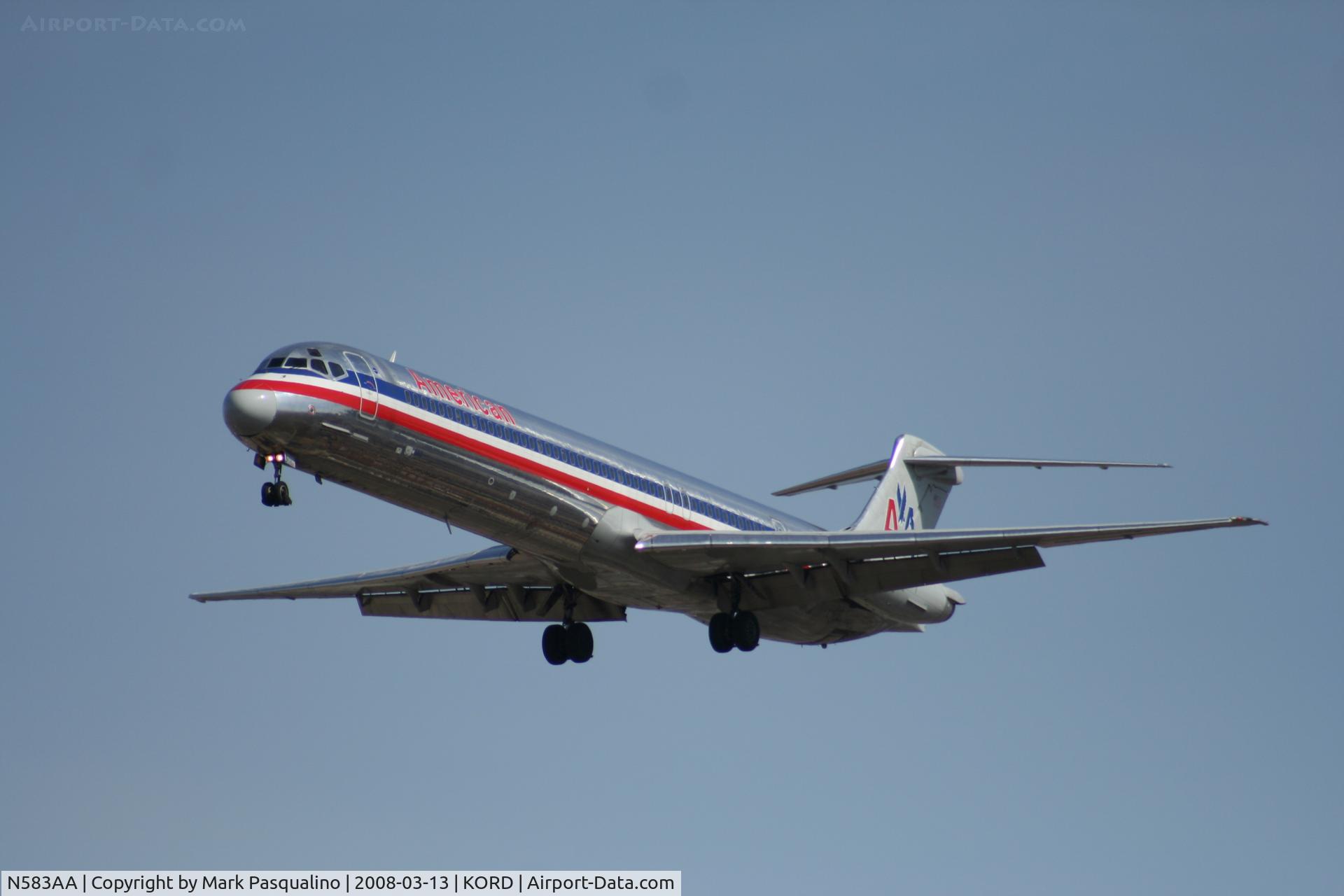 N583AA, 1991 McDonnell Douglas MD-82 (DC-9-82) C/N 53160, MD-82