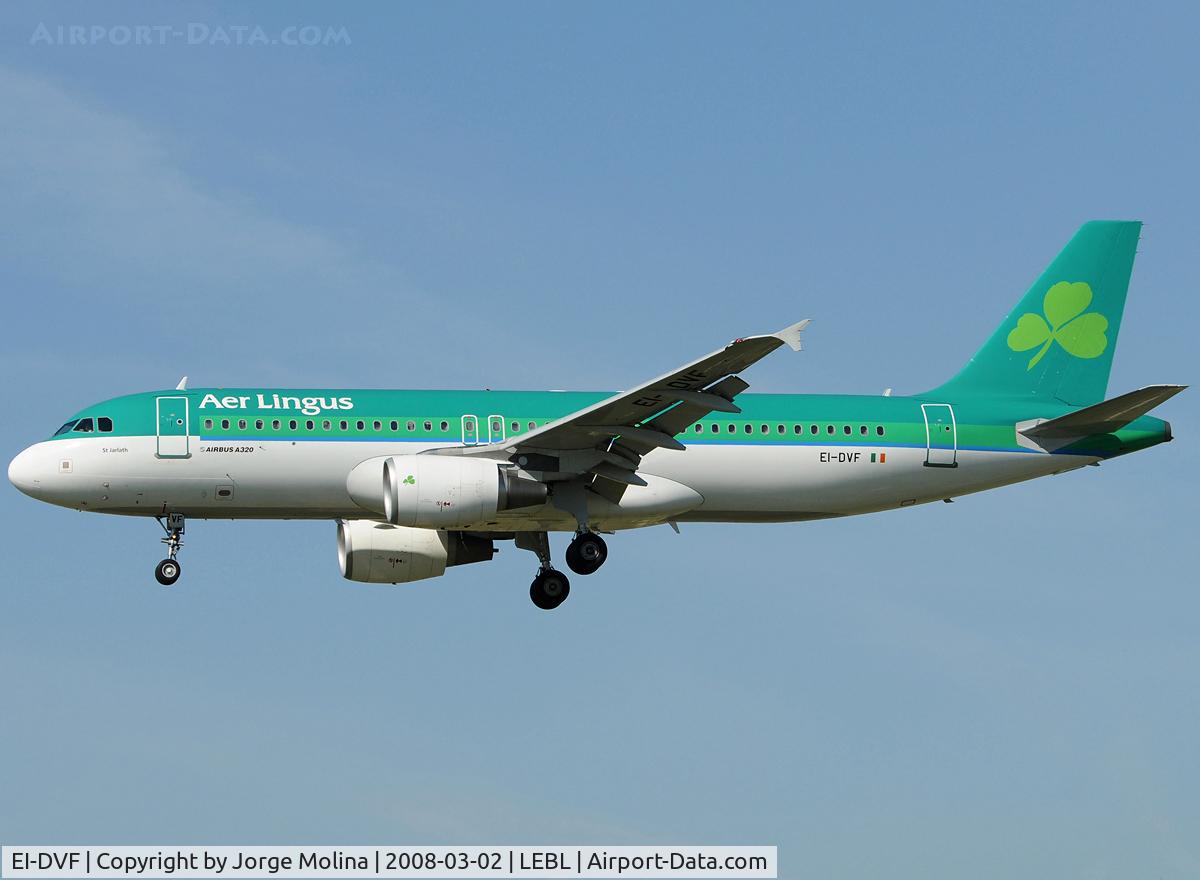 EI-DVF, 2007 Airbus A320-214 C/N 3136, 