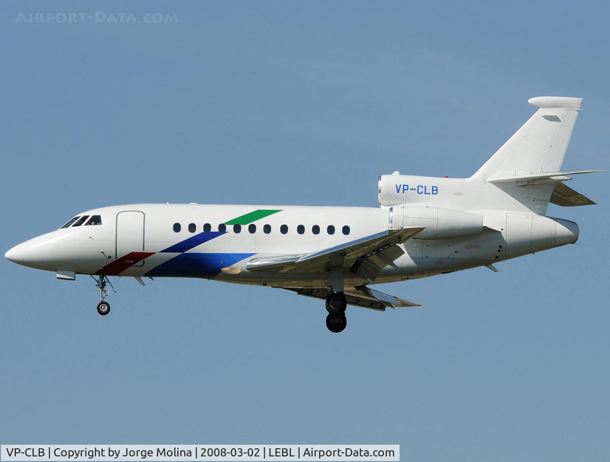 VP-CLB, 1998 Dassault Falcon 900EX C/N 34, Operated by Volkswagen Air Service.