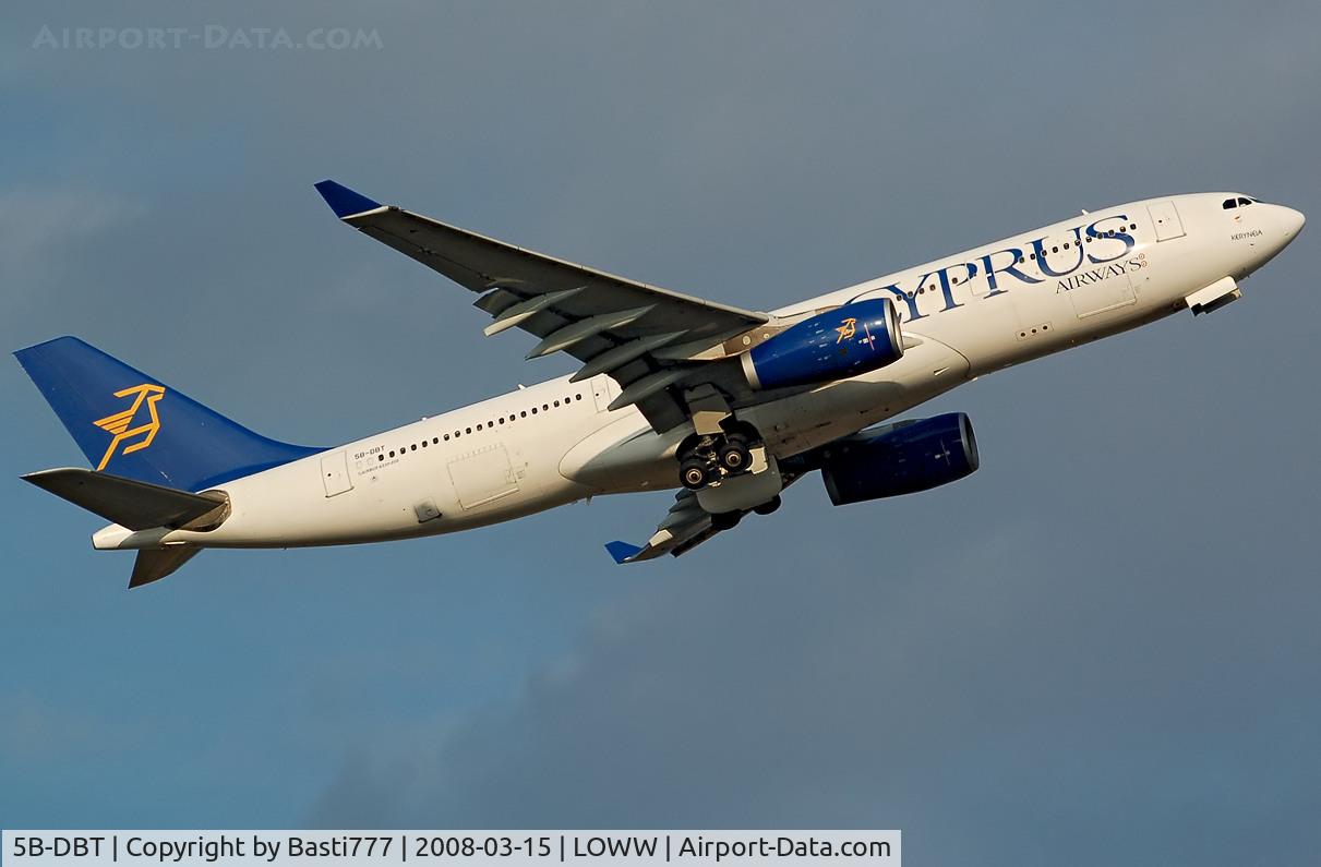 5B-DBT, 2003 Airbus A330-243 C/N 526, Cyprus Airbus in VIE