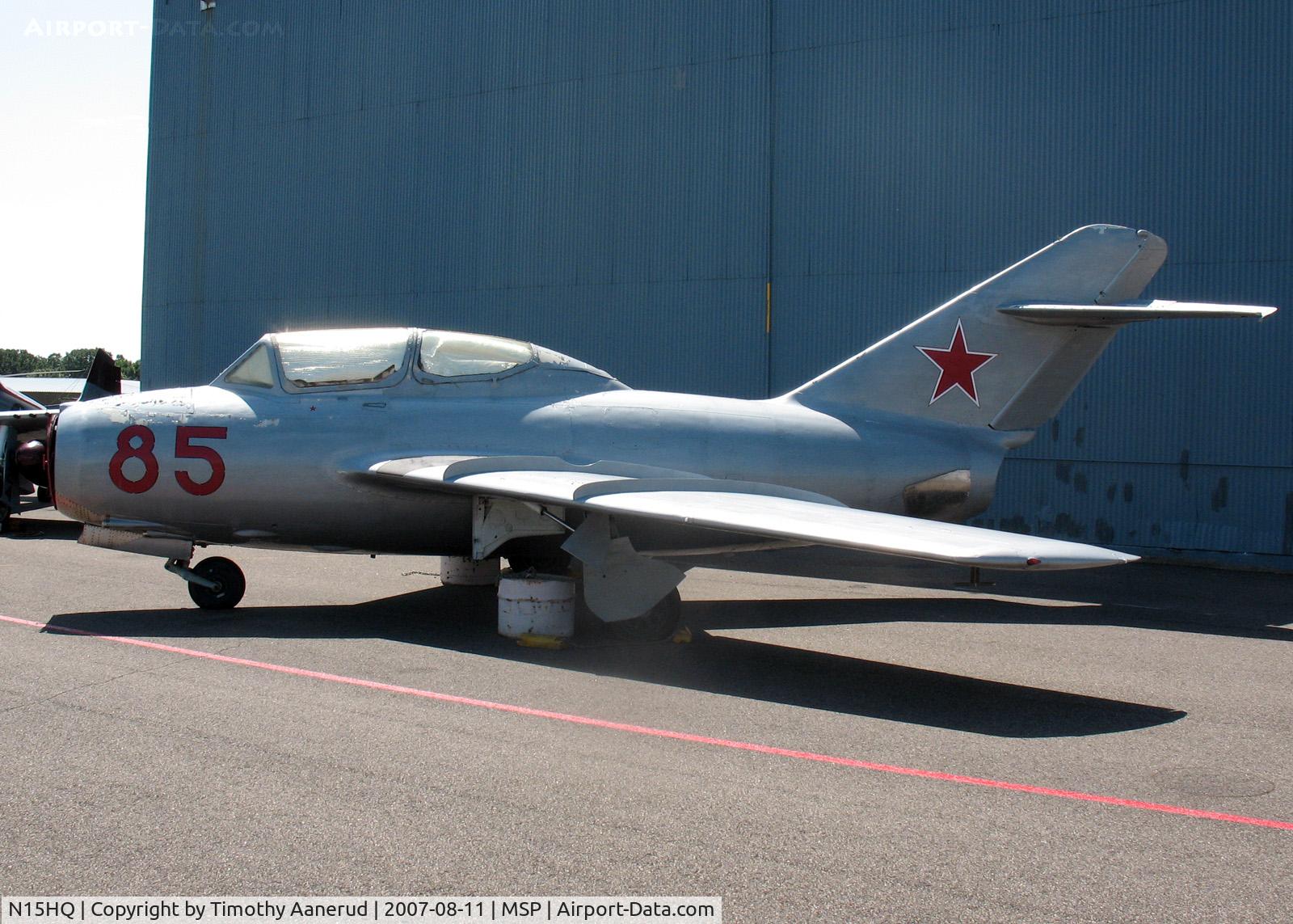 N15HQ, Mikoyan-Gurevich MIG 15UTI C/N 1A03506, MiG-15 at Minnesota Air National Guard Museum