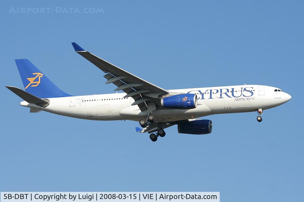 5B-DBT, 2003 Airbus A330-243 C/N 526, Cyprus Airways A330-200