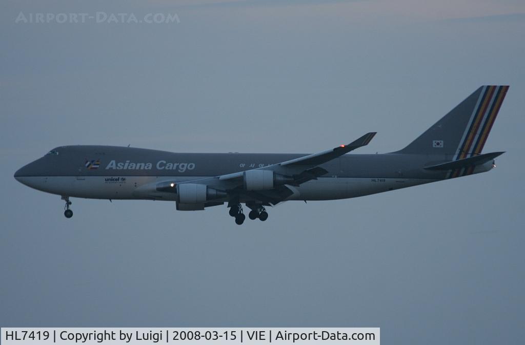 HL7419, 1994 Boeing 747-48EF (SCD) C/N 25781, Asiana Cargo 747-400F